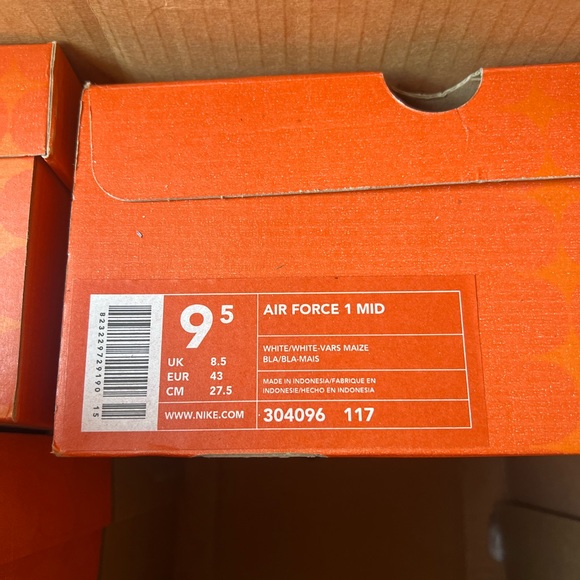 Nike vintage Air Force 1 mid shoes - Picture 6 of 6